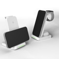 Immagine di Fonex caricatore wireless 3 in 1 dock station | Bianco