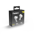 Picture of Fonex BHF4 Bluetooth Earphones with Charging Case | White