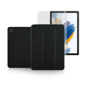 Picture of Fonex Slim Pro book case + glass for Samsung Galaxy Tab A8 10.5 "| Black