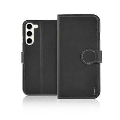 Picture of Fonex Identity bookcase in leatherette for Samsung Galaxy S23 | Black