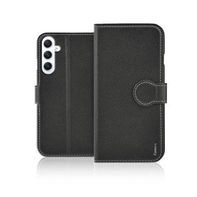 Picture of Fonex Identity bookcase in leatherette for Samsung Galaxy A35 5G | Black