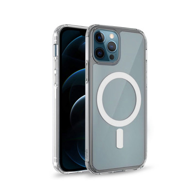 Picture of Fonex Invisible Plus case with magnet for Apple iPhone 12 Pro Max | Transparent