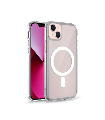 Immagine di Fonex cover Invisible Plus con magnete per Apple iPhone 13 Mini | Trasparente