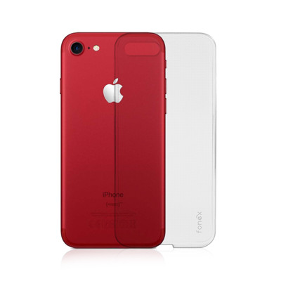 Immagine di Fonex cover Invisible ultrasottile per Apple iPhone SE 2022 5G/ SE 2020/ 8/ 7 | Trasparente