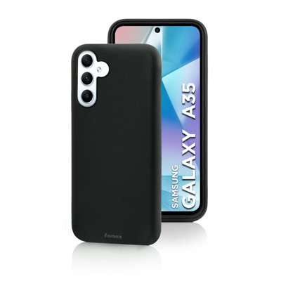 Picture of Fonex TPU Black case for Samsung Galaxy A35 5G | Black