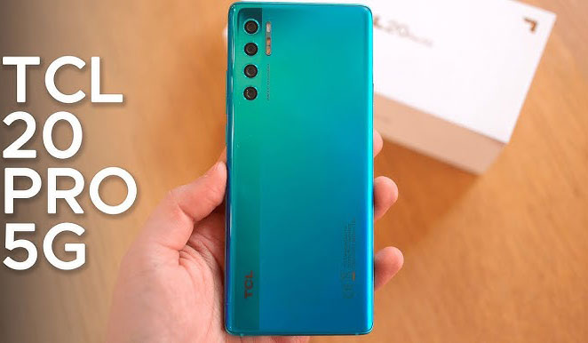 unboxing tcl 20 pro 5g